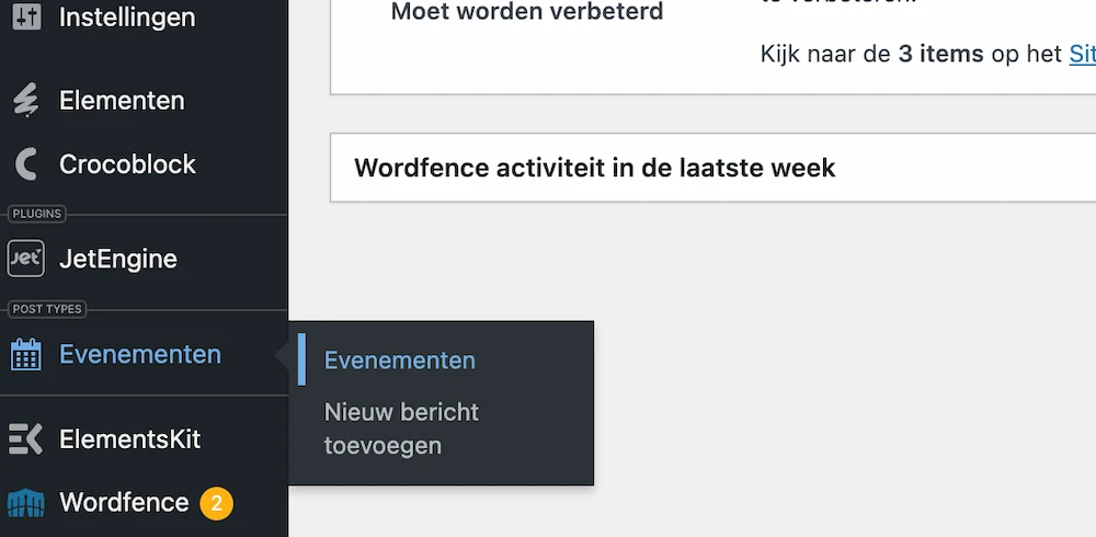 Aangepaste berichttypes WordPress | Yellow Temple