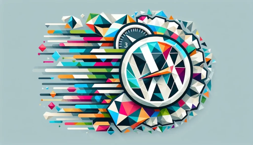 Snelheidsoptimalisatie WordPress illustratie