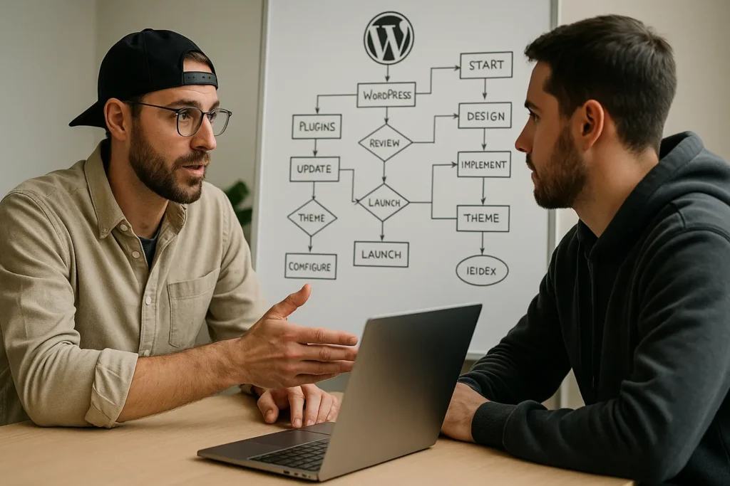 WordPress partner overleg